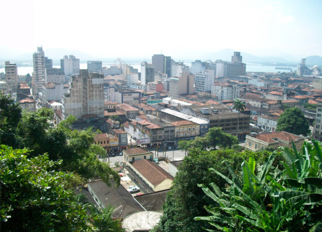 Foto da cidade de Santos